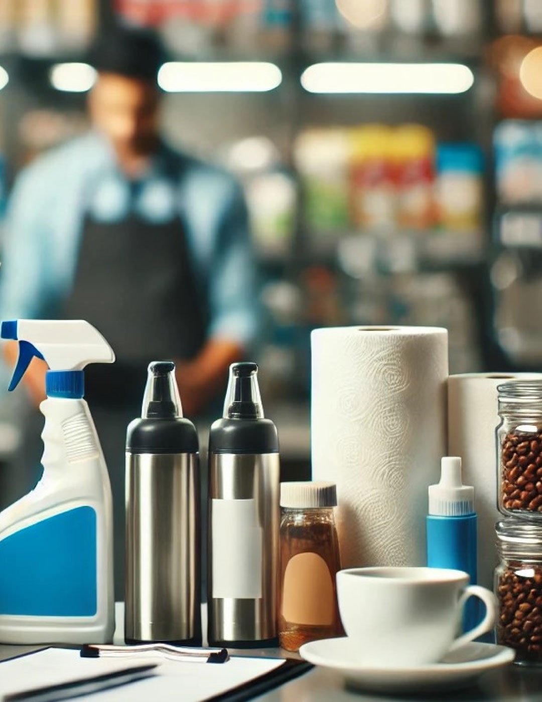 Cafetería y aseo